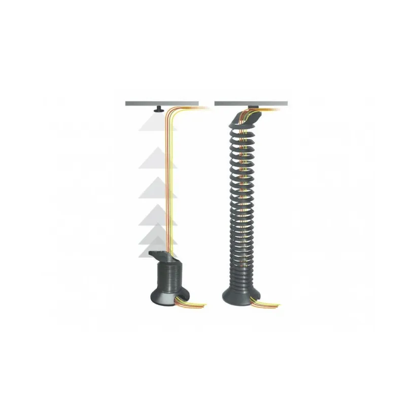 Držač za kablove / Crna