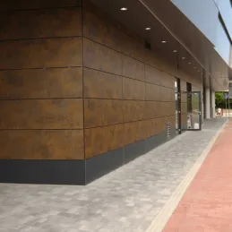 Kompaktna radna ploča FUNDERMAX Patina Bronze / Crno jezgro