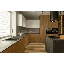 Kompaktna radna ploča FUNDERMAX Cave / Crna jezgra