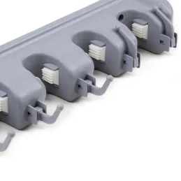 Univerzalna vješalica za metle i mopove / Siva