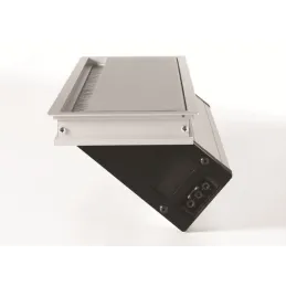 Izvlačna utičnica s kabelskom uvodnicom VERSAFLAP 3x230V / Aluminij