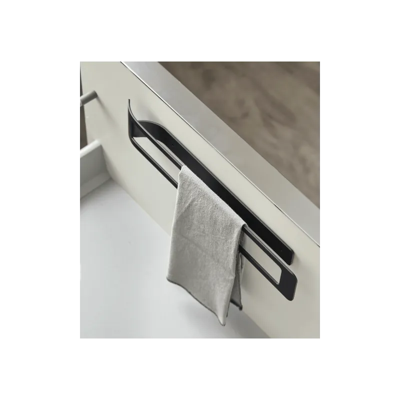 Držač za papirnate ručnike GRADO / Crna mat