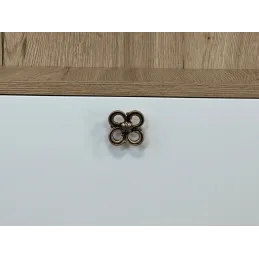 Ručka knopka DA VINCI / Staromjedena