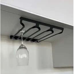 Trosturazni držač za čaše EXCLUSIVE / Crna mat