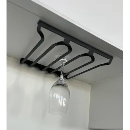 Trosturazni držač za čaše EXCLUSIVE / Crna mat