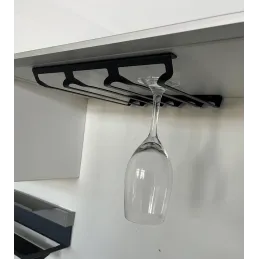 Trosturazni držač za čaše EXCLUSIVE / Crna mat