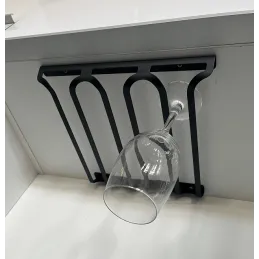 Trosturazni držač za čaše EXCLUSIVE / Crna mat