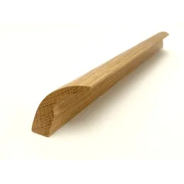 Drvena ručkica BOLZANO / Lakirani hrast