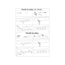 Vješalica KASTO XL / Crna mat