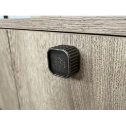 Ručka knopka LOGAN / Starosrebrna