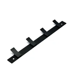 Vješalica za zid AVALION XL / Crna mat