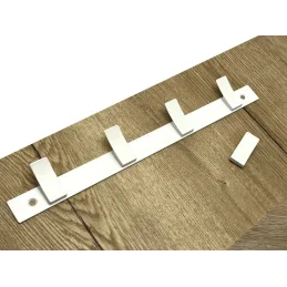 Vješalica za zid AVALION XL / Bijela mat