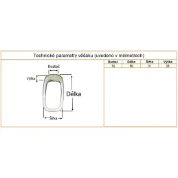 Ručka knopka ARNO / Staro mjedena