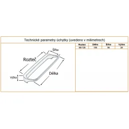 Ručka ARNO XL / Staromjedena