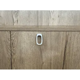 Ručka knopka ARNO / Bijela mat