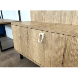 Ručka knopka ARNO / Bijela mat