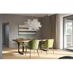 Stolne noge ABRA / Crna mat