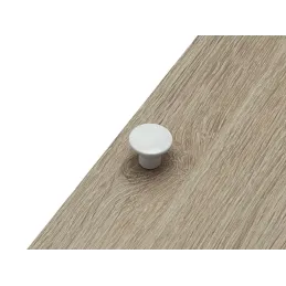 Ručka knopka HELGA / Bijela sjajna