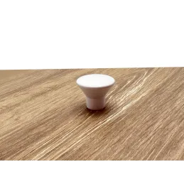 Ručka knopka HELGA / Bijela sjajna