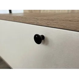 Ručka knopka HELGA / Crna sjajna