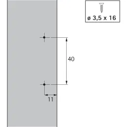 Nadgradna šarka OPTIMAT PLUS