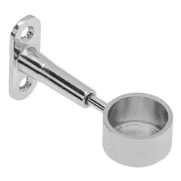 Završetak za okruglu vješalicu - zatvoren / Sjajni krom