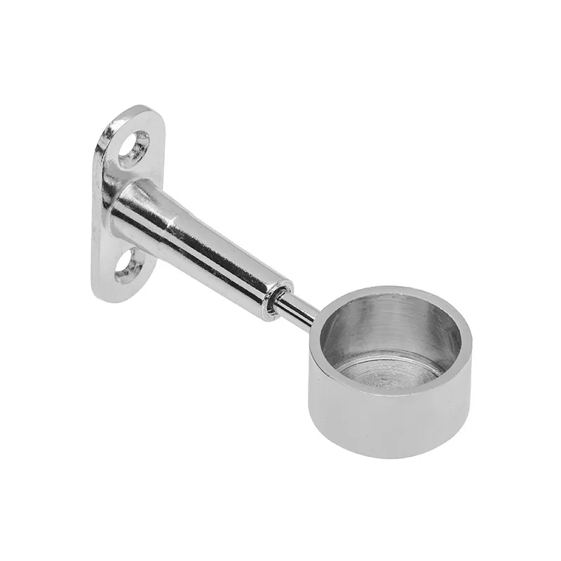 Završetak za okruglu vješalicu - zatvoren / Sjajni krom