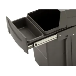 Izvlačiva kanta za otpad s posudom U30 20L / Siva