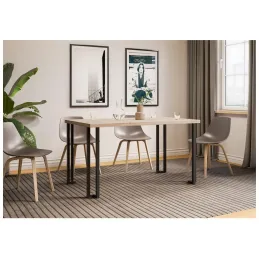 Stolna noga MARK / Crna mat