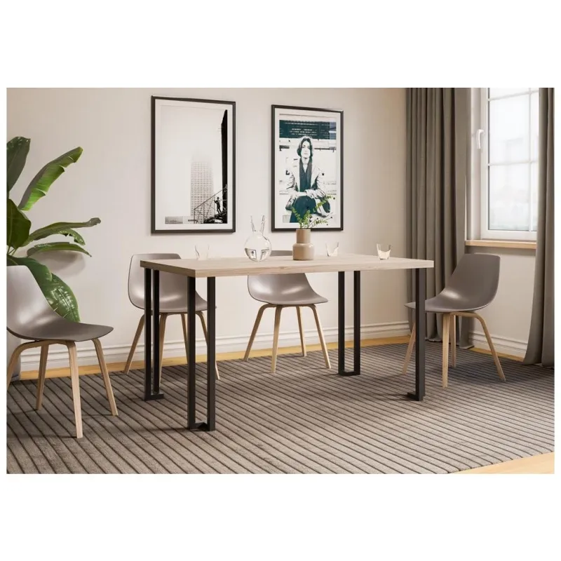 Stolna noga MARK / Crna mat