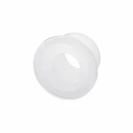 PVC podloška za vijke ručki za staklena vrata - 10 kom / Prozirno