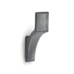 Rustikalna vješalica GAUDO / Crno brušena