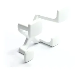 Vješalica SANTOS / Bijela mat