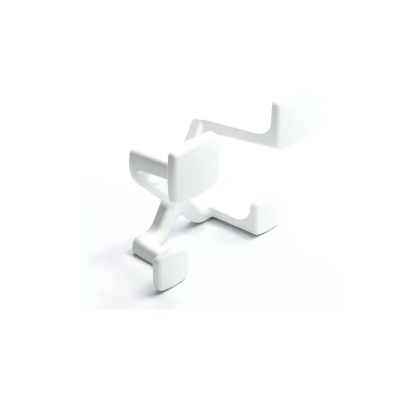 Vješalica SANTOS / Bijela mat