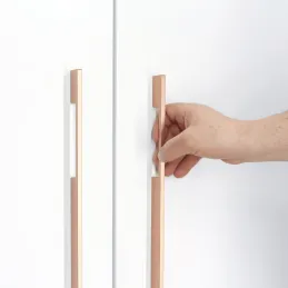 Ručka za ormar LUNA / Bakarni nehrđajući čelik