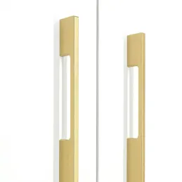 Ormarna ručka LUNA / Zlatno nehrđajući čelik