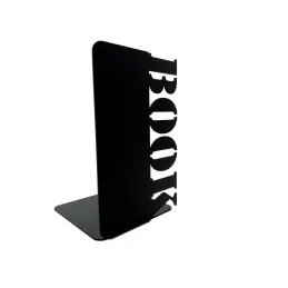 Držač za knjige BOOK / Crna mat