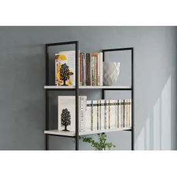 Držač za knjige TREE / Crna mat