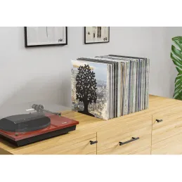 Držač za knjige TREE / Crna mat