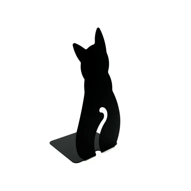 Držač za knjige CAT / Crna mat