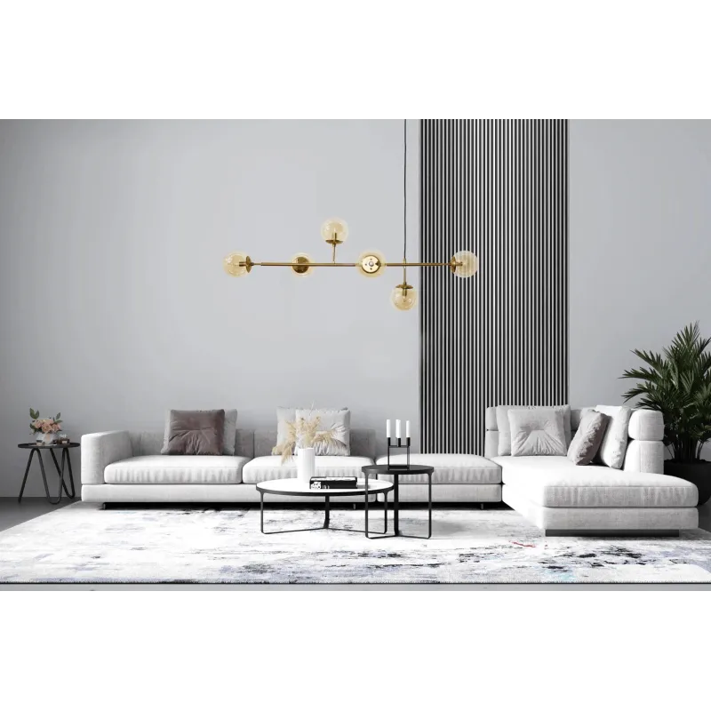 Lamelni dekorativni profil ASTI / Srebrni