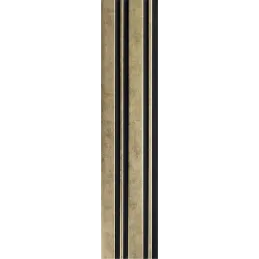 Lamelasti dekorativni profil MILO / Zlatna