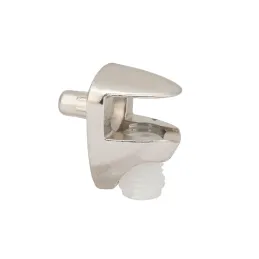 Držač staklene police GEON 5-6 mm / Nikal - 10 kom