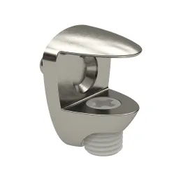 Držač staklene police GEON 8-10 mm / Nikl - 10 kom