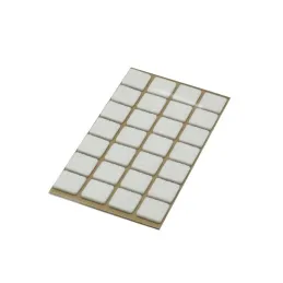 Naljepnica filcana podloga 20x20 / Bijela - ploča