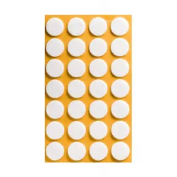 Naljepnica od filca 20mm / Bijela - ploča