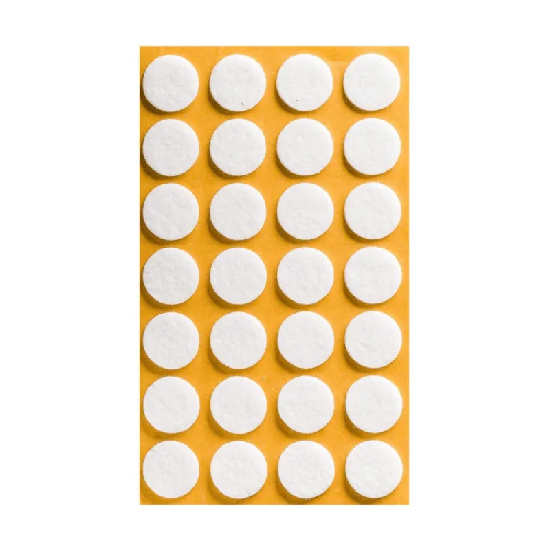 Naljepnica od filca 20mm / Bijela - ploča