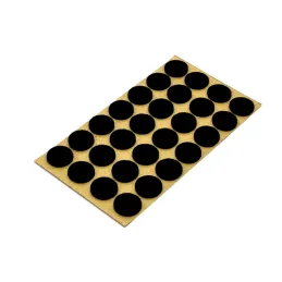 Naljepnica filc podloga 20mm / Crna - ploča