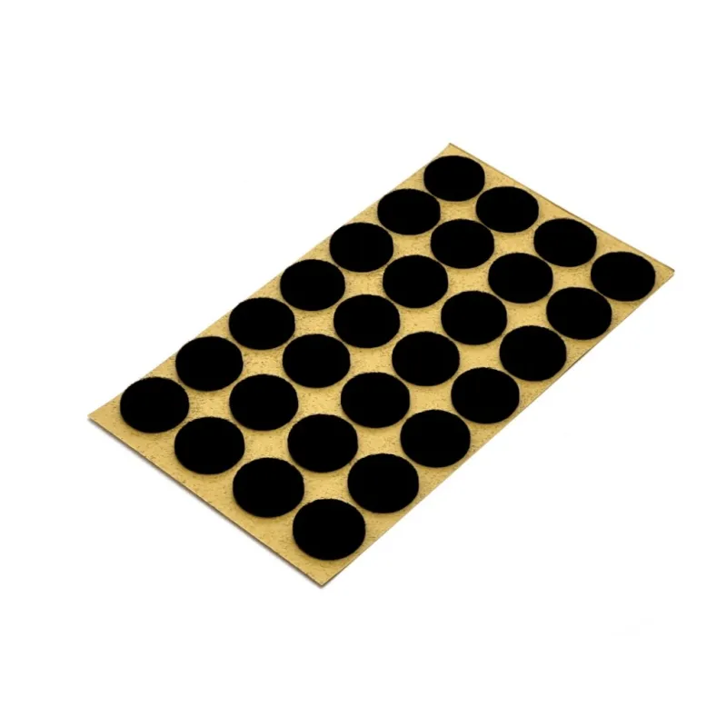 Naljepnica filc podloga 20mm / Crna - ploča