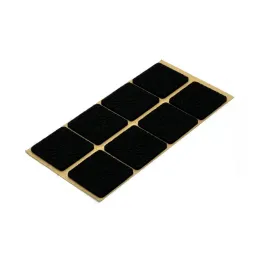 Naljepnica od filca 38x38mm / Crna - ploča